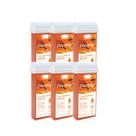 Kit c/6 Cera Refil Roll On Mamão 100g - Depilflax