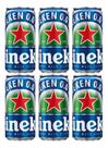 Kit C/6 Cerveja Heineken 0% Álcool 269ml