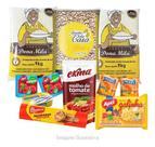 Kit C/ 6 Cesta Básica De Alimentos Completa 11 Itens Doação