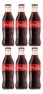 Kit C/6 Coca-cola Original Garrafa De Vidro 250ml