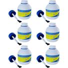 Kit c/ 6 Cola Adesivo Plástico PVC em Frasco c/ Pincel 75g