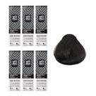 Kit C/6 Colorações Prof Color Nano 4.0 Castanho Médio