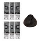 Kit C/6 Colorações Prof Color Nano 5.0 Castanho Claro Yamá