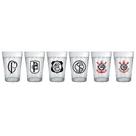 Kit c/6 Copo Americano do Corinthians 190 ml Kit c/6 Copo Americano do Corinthians 190 ml