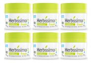Kit C/6 Desodorante Creme Herbíssimo 55g Fresh