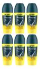Kit C/6 Desodorante Rexona Antitranspirante Roll On V8 50ml