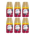 Kit C/6 Desodorizador Glade Automatic Spray Refil Frutas e Flores Vibrantes 260ml