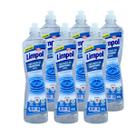 Kit c/ 6 detergentes limpol gel cristal 400g