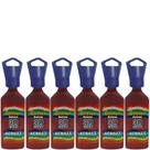 Kit C/6 Dimensional Glitter Rel 3D 205 Vermelho Acrilex 35ml Kit C/6 Dimensional Glitter Rel 3D 205 Vermelho Acrilex 35ml