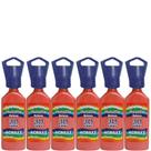 Kit C/6 Dimensional Metal. Rel. 3D 555 Vermelho Acrilex 35ml Kit C/6 Dimensional Metal. Rel. 3D 555 Vermelho Acrilex 35ml