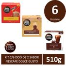 Kit c/6 Dois De Sabor Dolce Gusto 510g