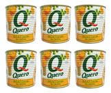 Kit C/6 Dueto Ervilha E Cenoura Quero Lata 170g