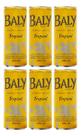 Kit C/6 Energetico Baly Energy Drink Tropical 250ml