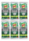 Kit C/6 Esponja Antibac Esferas De Limpeza Scotch Brite