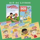 Kit C/6 Livros Infantis De Alfabetização - Cartilha Caminho Da Alfabetização + 505 Atividades + Aprenda Em Casa Kit C/6 Livros Infantis De Alfabetização - Cartilha Caminho Da Alfabetização + 505 Atividades + Aprenda Em Casa