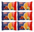 Kit C/6 Macarrão Instant. Adria Minions Tomate 75g