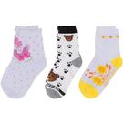 Kit c/ 6 Meia Infantil Menina Com Desenhos Bruna Lian