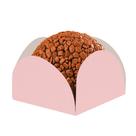Kit C/ 6 Pcts. De Forminhas Caixeta Rosa Em Pétalas P/ Doces Docinhos Finos C/ 50 Un.