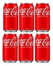 Kit C/6 Refrigerante Coca Cola Original 350ml