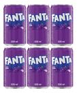 Kit C/6 Refrigerante Fanta Uva 220ml Kit C/6 Refrigerante Fanta Uva 220ml
