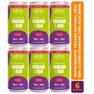 Kit c/ 6 Refrigerante Vegano Natural DÊVI Guaraná com Açaí 269ml Kit c/ 6 Refrigerante Vegano Natural DÊVI Guaraná com Açaí 269ml
