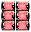 Kit C/6 Sabonete Barra Francis Rosas 85g