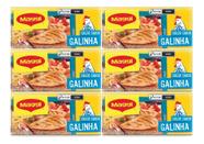 Kit C/6 Tempero Caldo De Galinha 12 Tablets 114g Maggi