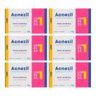 Kit c/6 und Acnezil Sabonete em Barra 70g Pele Acneica Kit c/6 und Acnezil Sabonete em Barra 70g Pele Acneica
