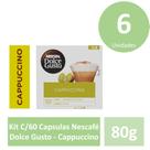 Kit C/60 Capsulas Nescafé Dolce Gusto - Cappuccino
