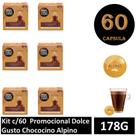 Kit c/60 Promocional Dolce Gusto Chococino Alpino 178g