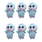 Kit C/6x Brinquedo de Pelúcia Pinguim Azul - Ty Rara
