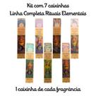 KIT C/7 Incensos Goloka Vareta Linha Rituais Elementais