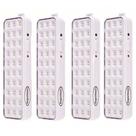 KIT C/ 7 Luminária Luz De Emergência Recarregável 30 Led Segurimax