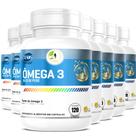 KIT C/7 Ômega 3 EPA DHA IFOS 120 Cáps 1000mg Fits Life KIT C/7 Ômega 3 EPA DHA IFOS 120 Cáps 1000mg Fits Life