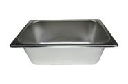 Kit C/8 Cubas Gn Inox Gastronômicas 1/4 X 100 Rechaud Buffet