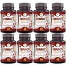 KIT C/8 Ferro Vitamina C Quelado Premium 60 Cáps - Fits Life KIT C/8 Ferro Vitamina C Quelado Premium 60 Cáps - Fits Life