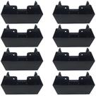 Kit C/ 8 Peças - Pé Para Para Guarda Roupa Comoda De 5cm Preto Kit C/ 8 Peças - Pé Para Para Guarda Roupa Comoda De 5cm Preto