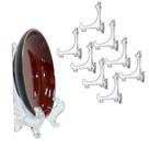 Kit c/8 Suportes 9cm p/ Quadros Discos Pratos decoração sala Kit c/8 Suportes 9cm p/ Quadros Discos Pratos decoração sala