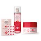 Kit C.Bem Cereja De Fases: Body Splash 200m/creme Relaxante 200ml / Adesivos Secativos P/ Espinha