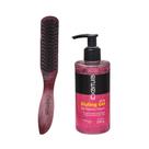 Kit C.Kamura com Style Gel e Escova para Penteados