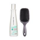 Kit C.Kamura Shampoo Herbal Oil Control e Escova Cerdas Mistas