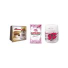 Kit c.m.c + pasta americana 800g arcolor + glaçucar
