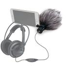 Kit C/microfone Direcional (shotgun) P/smartphone,iphone C/pelugem,bag,suspensão