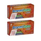 Kit C2 AnemiTabs Suplemento Alimentar Ferro C30 La San Day