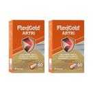 Kit C2 Flexigold Artri C60 Herbamed Saúde Articular