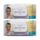 Kit C2 Lenço Umedecido Baby Com 100 Unidades cada - Dorah
