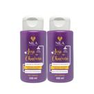 Kit C2 Máscara Capilar Liso Chuveiro 100ml-Nila Profissional