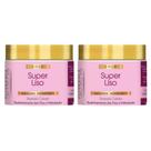 Kit C2 Máscara Tratamento Capilar Super Liso - Kerabrasil