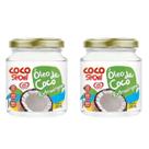 Kit C2 Óleo de coco extravirgem 200ml Coco Show