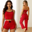 kit c2 pijama longo e short conjuto